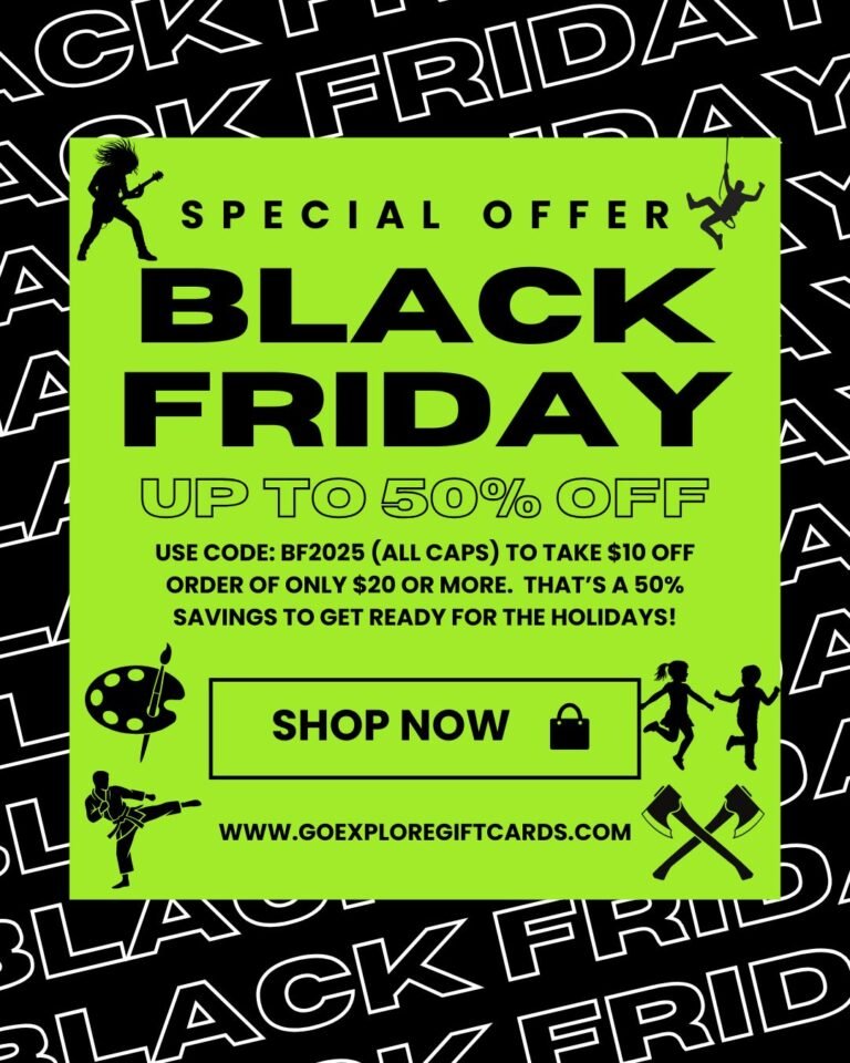 Black Friday Sale on Experiences in Colorado